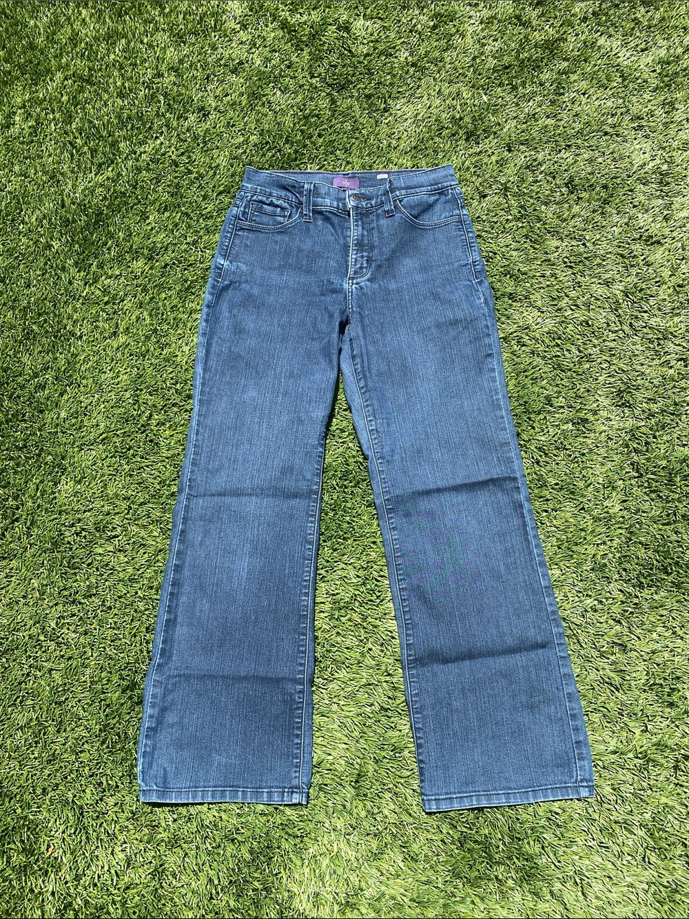 NYDJ Boot-cut Jeans in Classic DarkBlue Denim